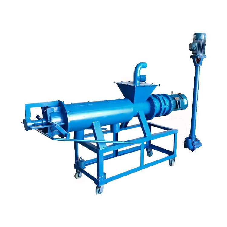 Chicken manure dehydration drying machine Livestock manure drying treatment equipment