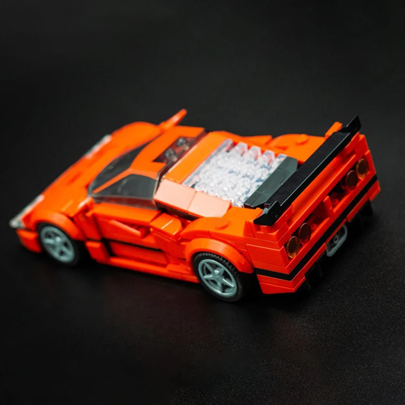 

Speed Racing Car Model MOC Building Bricks Top Tier Sports Car Modular Technology Children Assemble Toys Suit Holiday Gifts