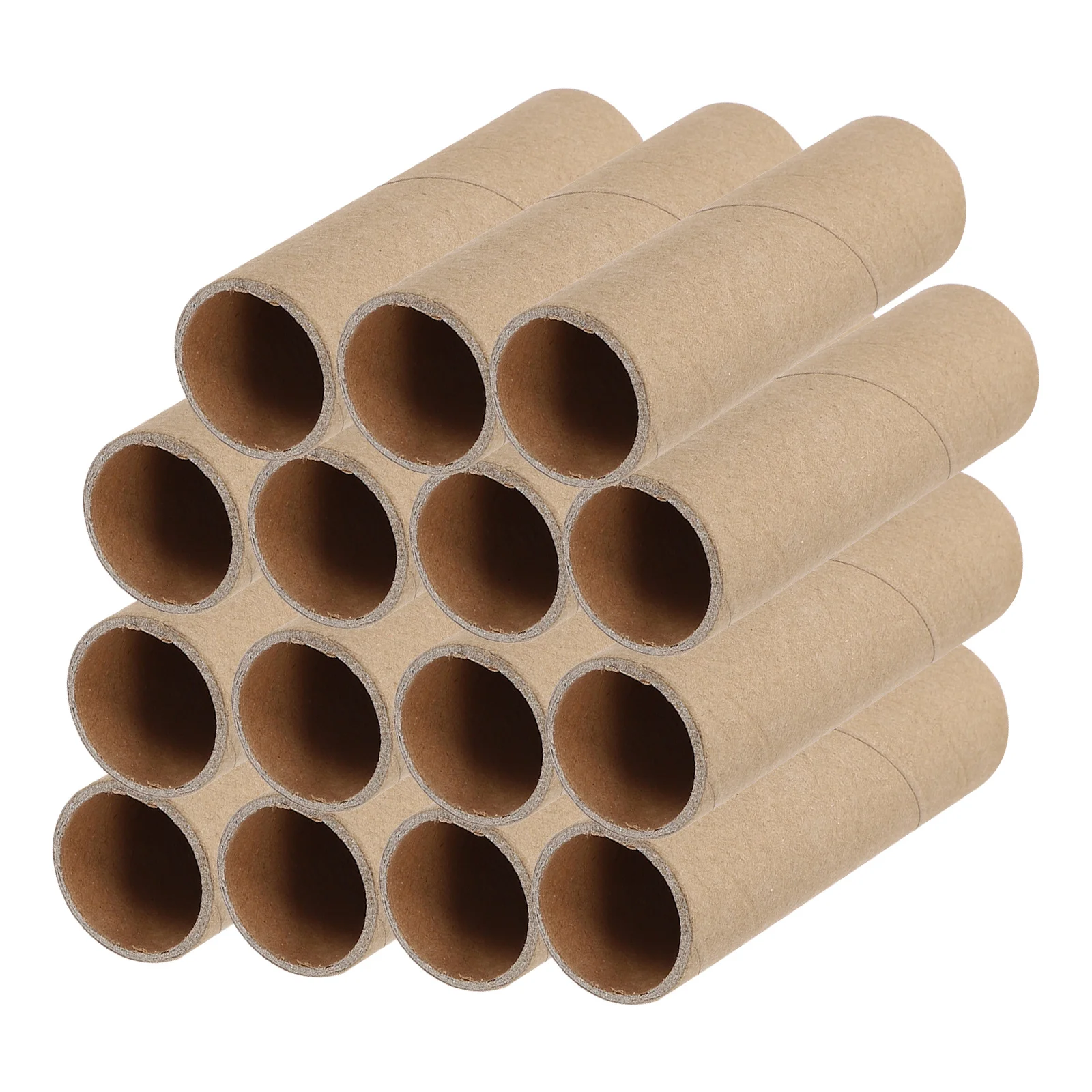 15Pcs Paper Roll Tube Craft Cardboard Tubes for DIY Projects Strong Poster Tube for Creative Art Needs Paper Roll