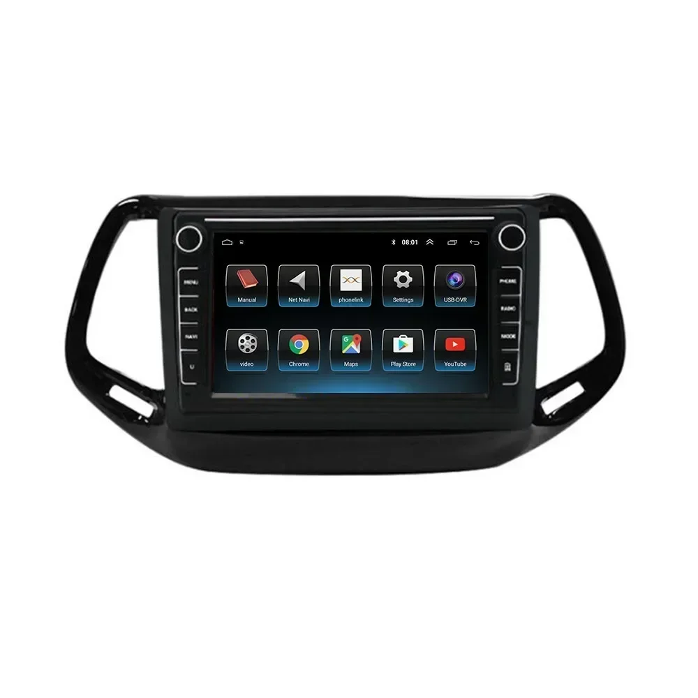 For Jeep Cherokee 5 KL 2014 - 2050 Car Radio Multimedia Video Player Navigation Stereo GPS Android 13 No 2din 2 Din Dvd Carplay