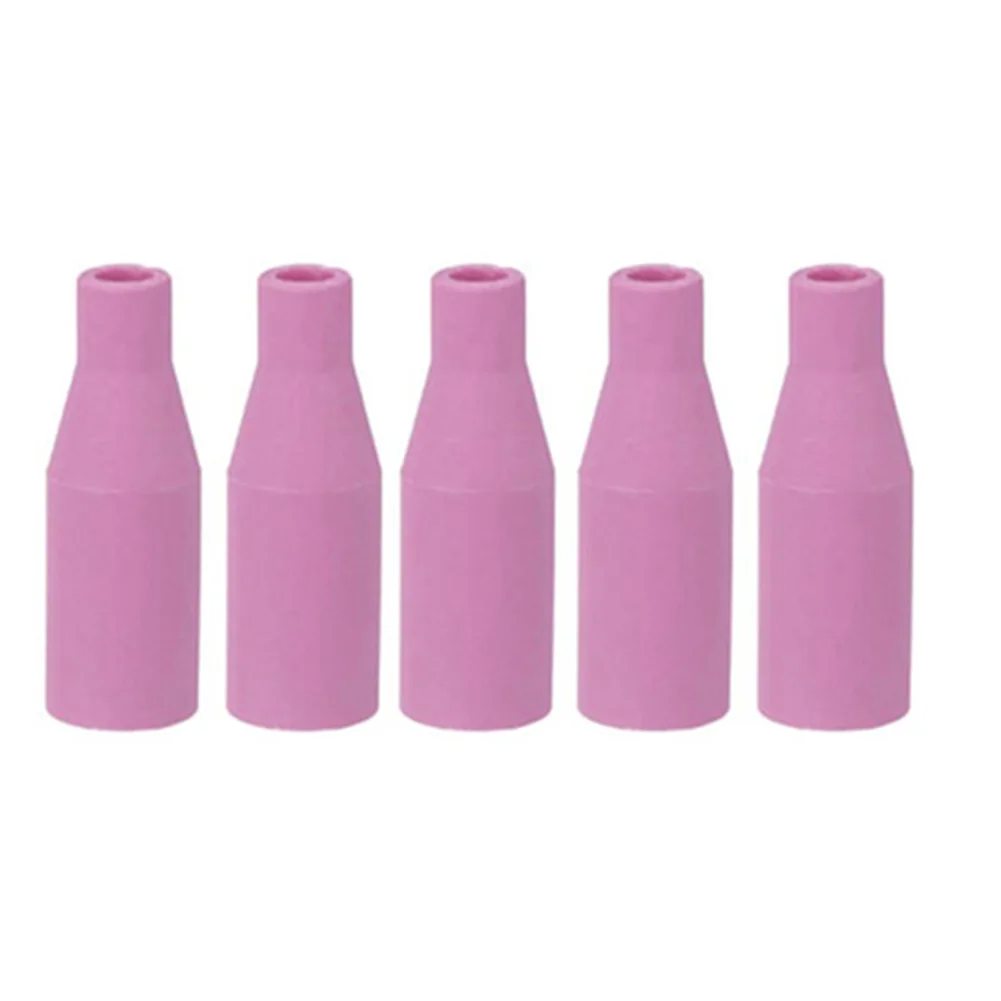 5PCS MB15AK Protection Nozzle For Mig Welder Nozzles Ceramic Nozzle For MB15 For 15AK Gasless Consumables Tips For Welding Torch