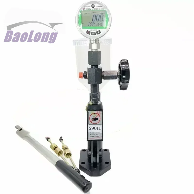 S90H Digital Instrument Display Type Diesel Common Rail Injector Nozzle Tester