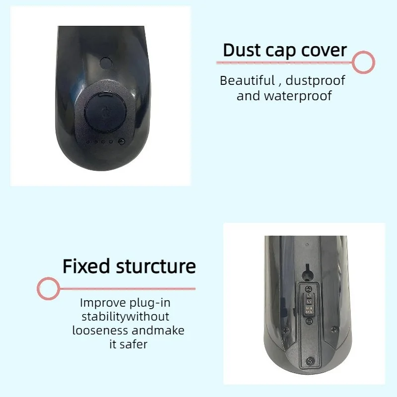 36V 5000mAH แบตเตอรี่สํารองสําหรับ Ninebot โดย Segway KickScooter E22E, ES1, ES2, ES4, E22, E25, E45 (พร้อมตัวยึด)