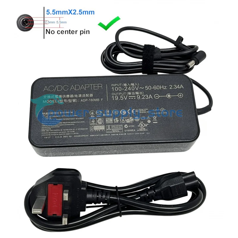 

Genuine 180w Power Supply AC Adapter for Asus FX502VM FX502 FX503VM FX504 FX504G