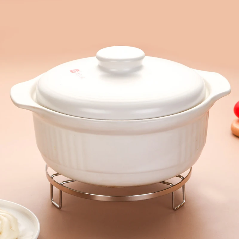 

Stainless Steel Steamer Rack Multi-Function Kitchen Storage Rack Heat Resistant Waterproof Countertop Pot Holder