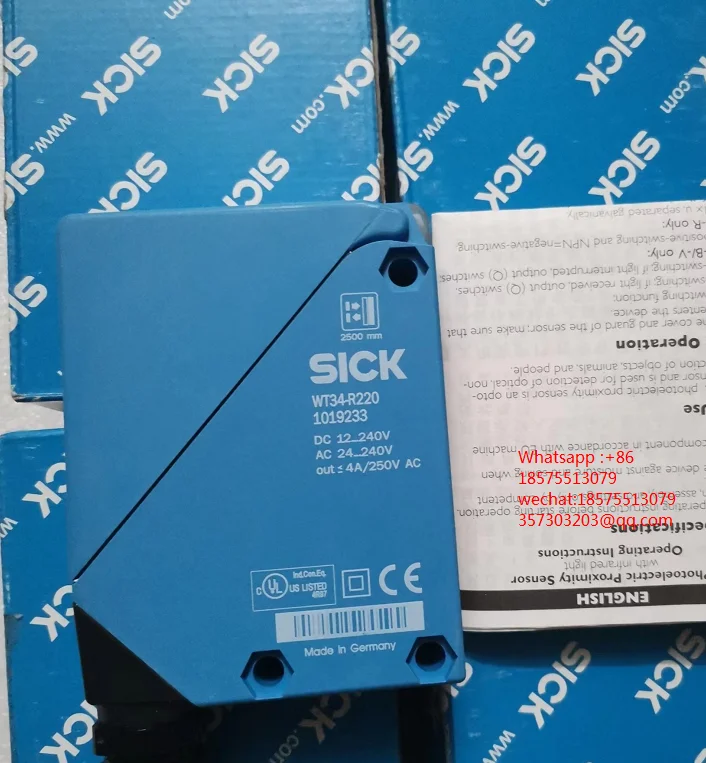 1 Piece For SICK WT34-R220 1019233 Photoelectric Sensor