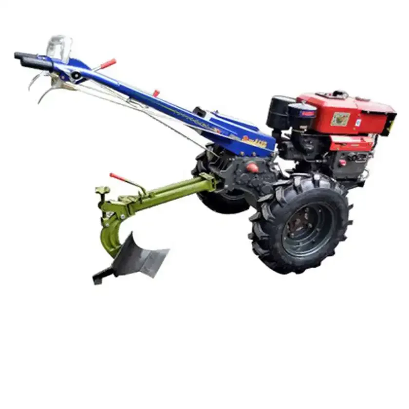 Agricultural Machine 2 Wheel Hand Held Walking Tractor