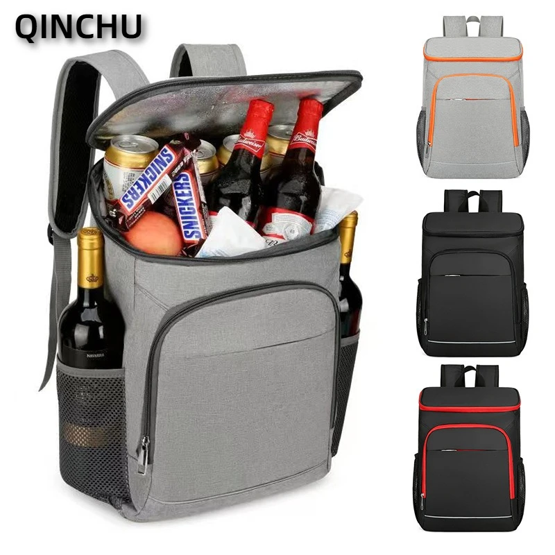 

New Large Capacity Backpack, Outdoor Ice Pack, Picnic Bag, Insulated Camping Leak Proof Backpack