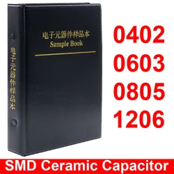 0402 0603 0805 1206 SMD Multilayer Ceramic Capacitor Assorted Kit 0.5pF-22uF Smd DIY Sample Book