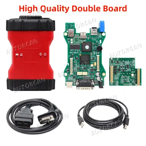 High Quality Double PCB VCM 2 Diangostic Scanner UCDS VCM2 IDS OBD2 Diagnostic Tool for Fo-rd/Maz-da