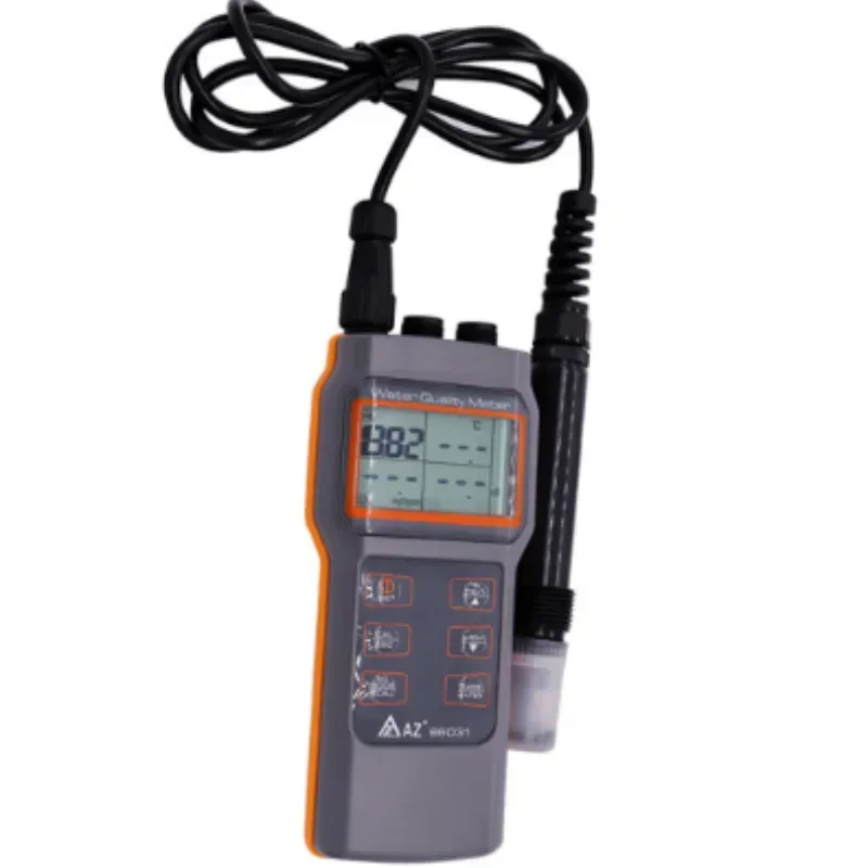 for AZ86031 Waterproof IP 67 Combined water quality tester Water pH meter (pH/ COND/ SALT/TDS/DO   Electronic PH meter)