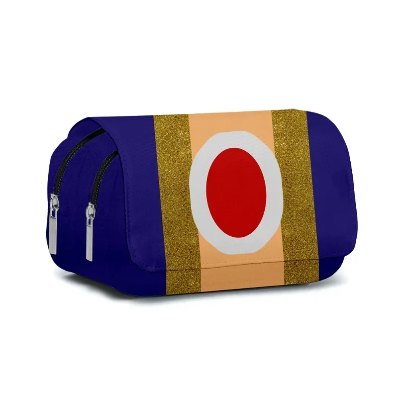 لعبة ماريوس بروس مقلمة سعة كبيرة ذات الطابقين قلم رصاص الحقيبة الكرتون أنيمي المحمولة القلم حقيبة طالب لوازم مكتبية