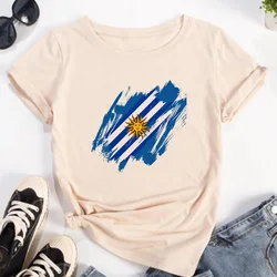 Uruguay top women Japanese graphic Y2K t-shirts girl comic anime clothes