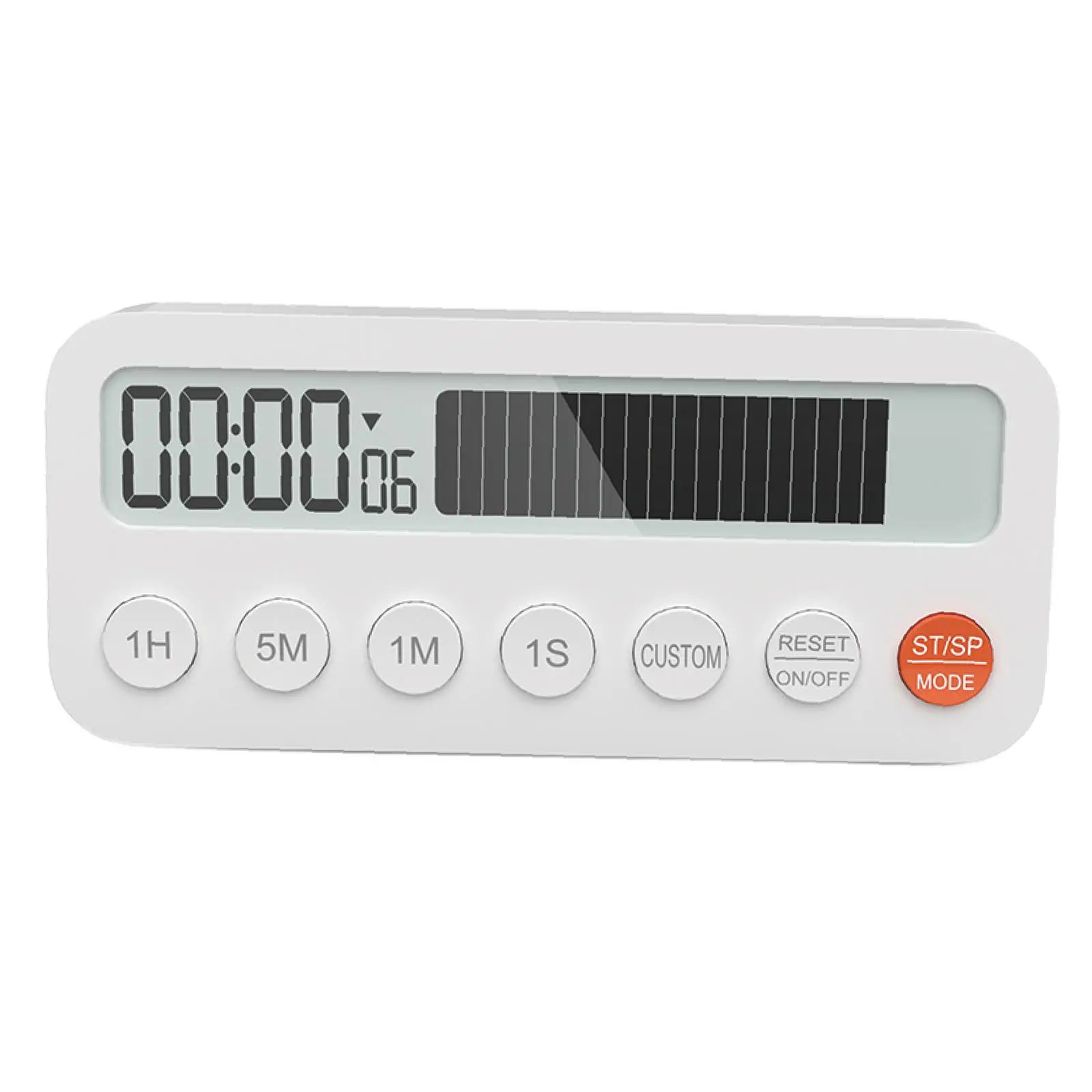 Visual Digital Timer Quiet Timer for Exercise Cooking NightStand