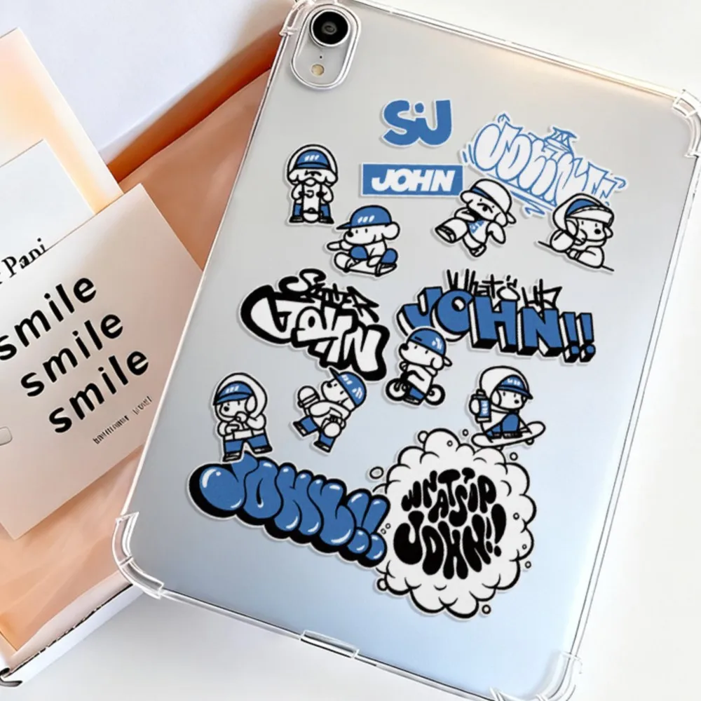 Cool Street Hip-Hop Transparent Tablet Case for Redmi Pad Pro 12.1 for Xiaomi Poco 12.1inch 7 6 5 Pro for Pad 2 9.7inch 2026