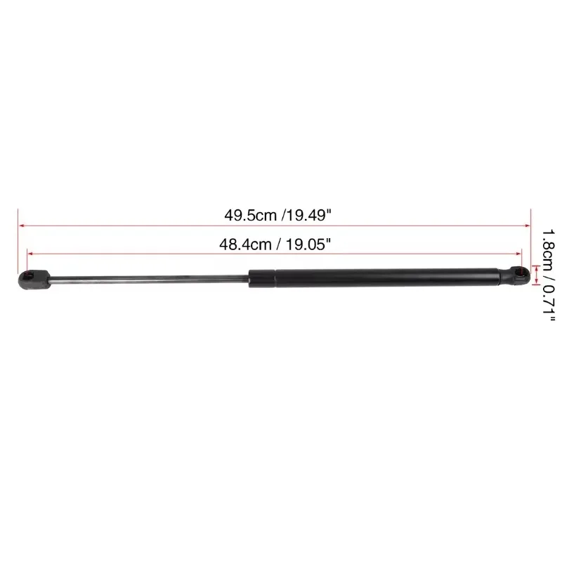 

2*pcs 4M51-A406A10-AB 4M51A406A10AB X Autohaux A Pair Tailgate Boot Gas Struts Gas Spring Metal Fit For Ford Focus MK2 2005-2010