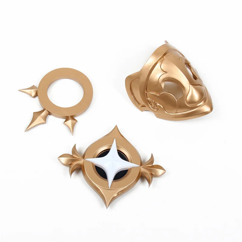 1 Set Genshin Impact Aether Cosplay Shoulder Armor Waist Chest Jewelry Costume Cosplay Prop Accessories