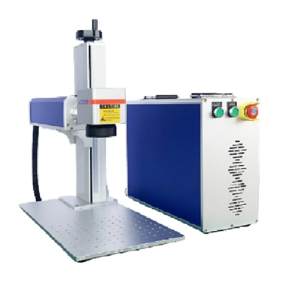 RTS Best Price 300*300Mm 50W Fiber Auto Focus JPT Mopa M7 60W Color Laser Marking Hine