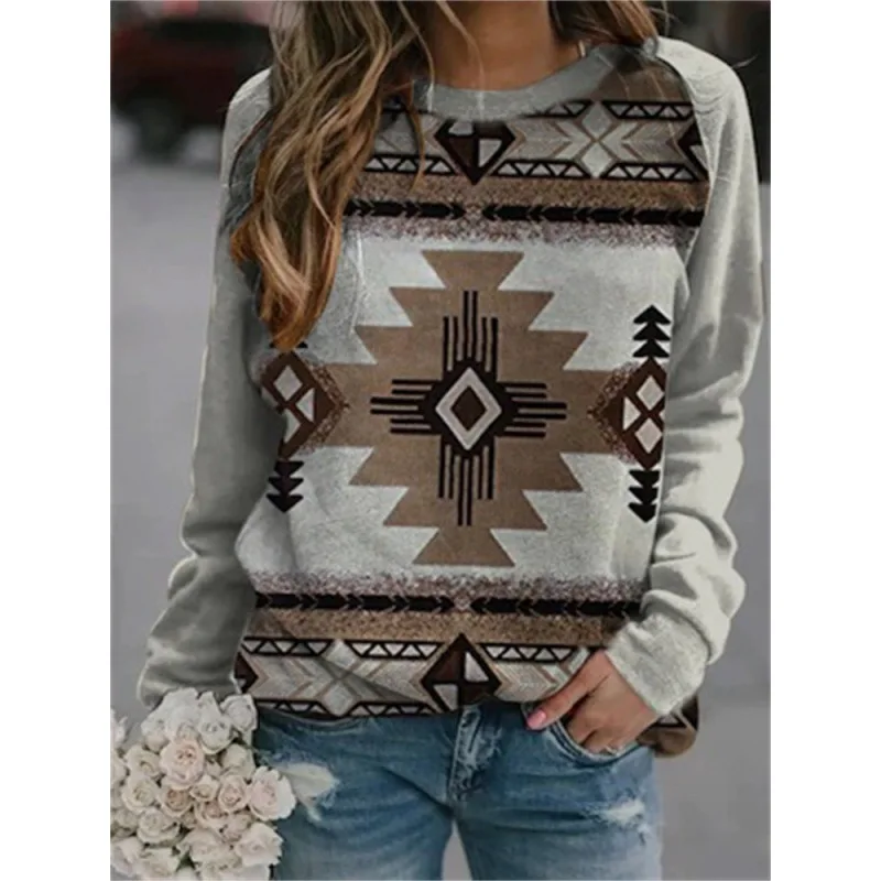 New Autumn Cat Ethnic Style 3D Print Raglan Sleeve Women HoodieS Streetwear Female Sweatshirt Pullovers Oversized Woman Clothing