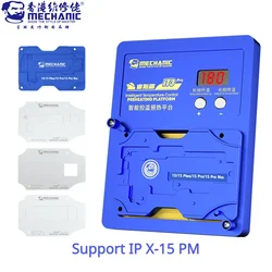 Mecánico IT3 Pro plataforma de precalentamiento inteligente, placa base, Chip en capas, plantilla BGA, reparación de matriz de puntos para IPhone X-15 Pro Max