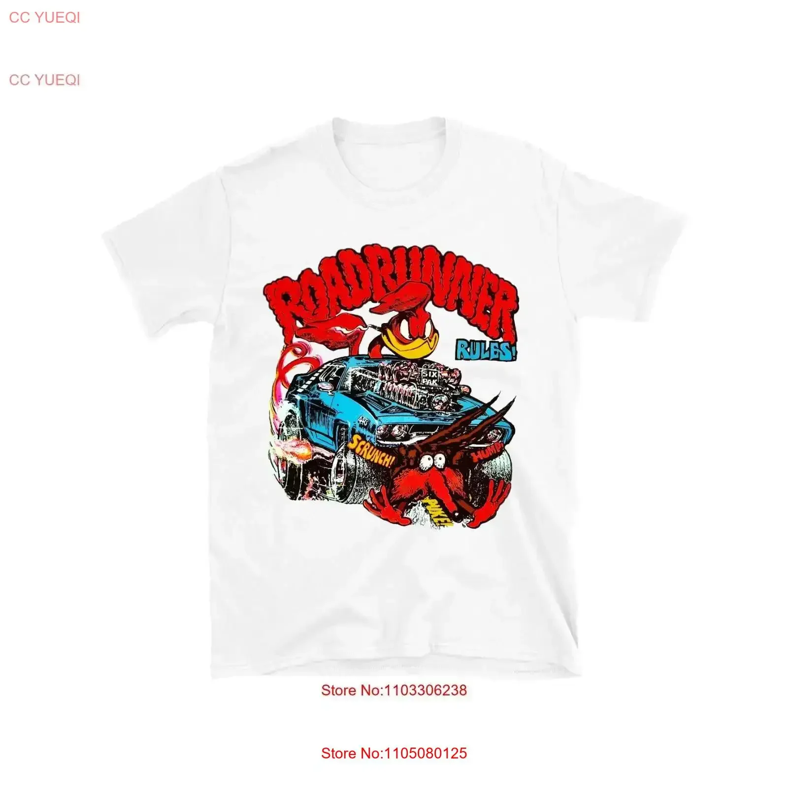 Plymouth Roadrunner Muscle Car Camiseta o Taza Tallas M a 5XL Reino Unido vintage Lavado Ropa ligeramente de diseñador Cómodo Unisex