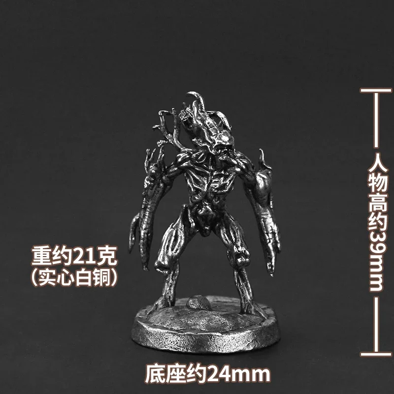 Baumgeistwächter Soldat Actionfiguren Metallmodelle Dekor Kampf gepanzerter Krieger böse Figuren Miniaturen Vintage Ornament