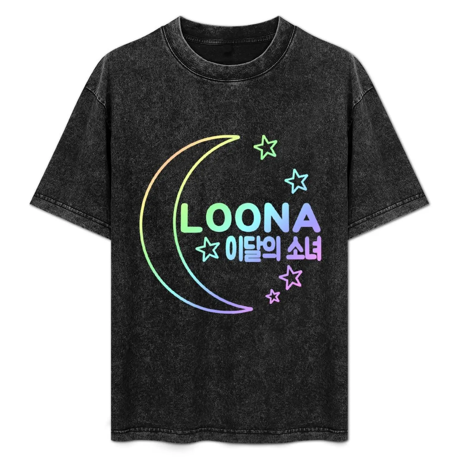

LOONA   KPOP T-Shirt plain oversized t shirt new edition mens graphic t-shirts anime