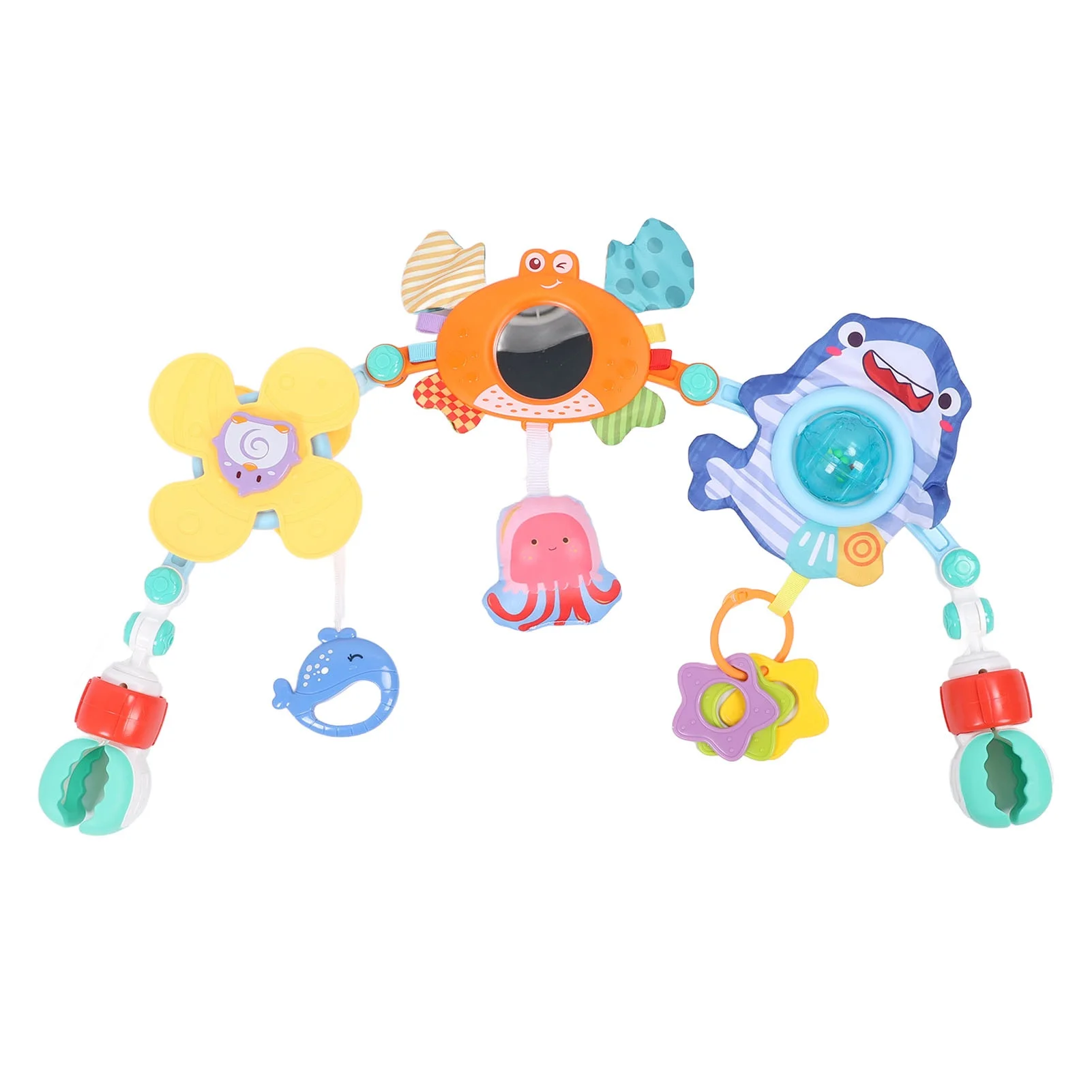 adjustable-arch-bassinet-toys-infant-toddlers-baby-crib-hanging-car-seat-stroller-2-use