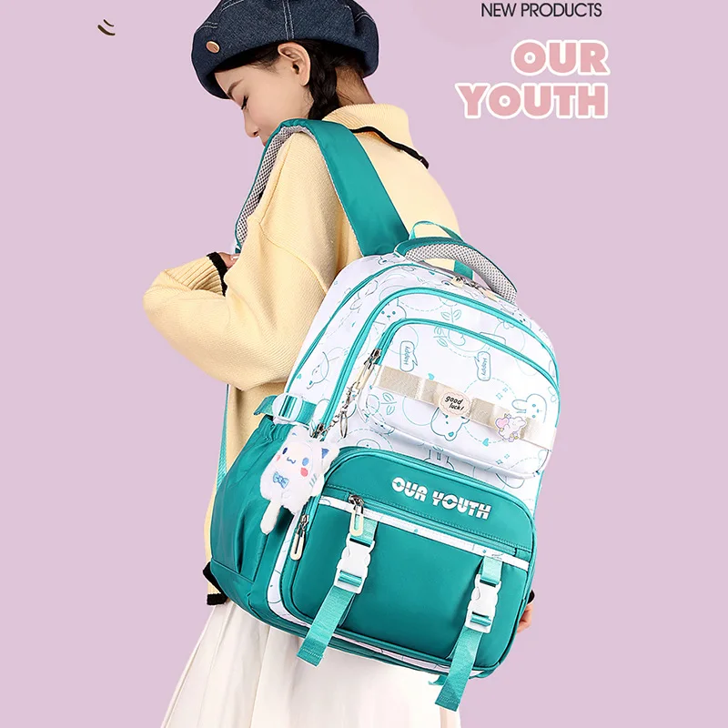 School Backpacks For Teens Girls Large Capacity Waterproof Backpacks Lightweight Travel Bag Children School bag Student Backpack