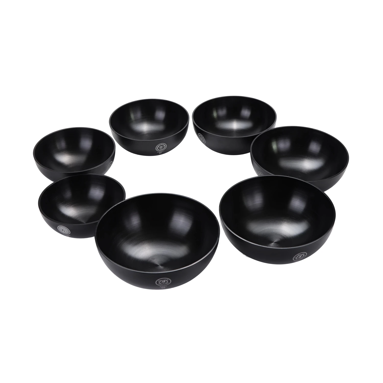 Standing Bells 7 Chakra Healing Set At Octave 4 Of Schumann Frequency Therapy For Sound Healing Bath Ideal For Yoga