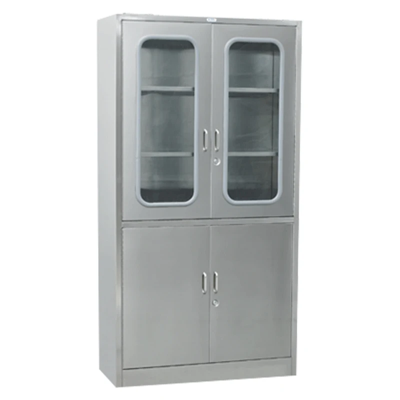 ใหม่ 114 สแตนเลสอุปกรณ์การแพทย์ปราศจากเชื้อเก็บโต๊ะปฏิบัติการ Western Medicine Drug Cabinet