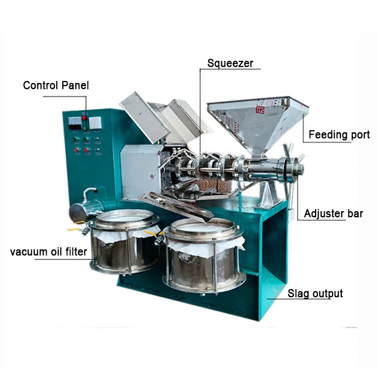 Máquina para fabricar aceite de cocina, 100 Kg por hora, prensa en frío y caliente, máquina de extracción de aceite, máquina de prensado de aceite