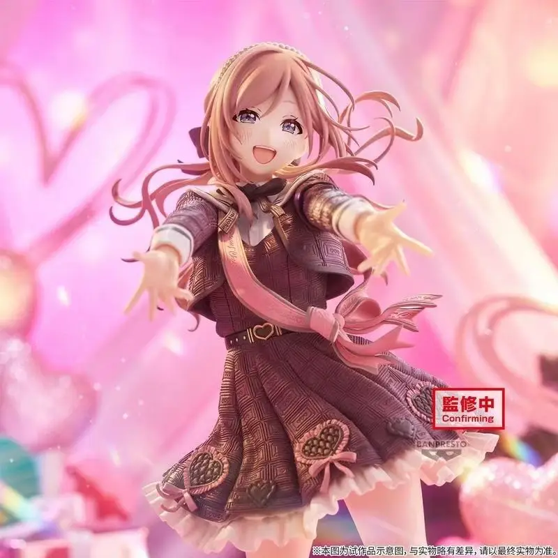 Genuine Banpresto ESPRESTO Sweet Moment Gakuen Idolmaster Hiro Shinosawa Sena Juo Rinami Himesaki Figure Model Christmas Gift