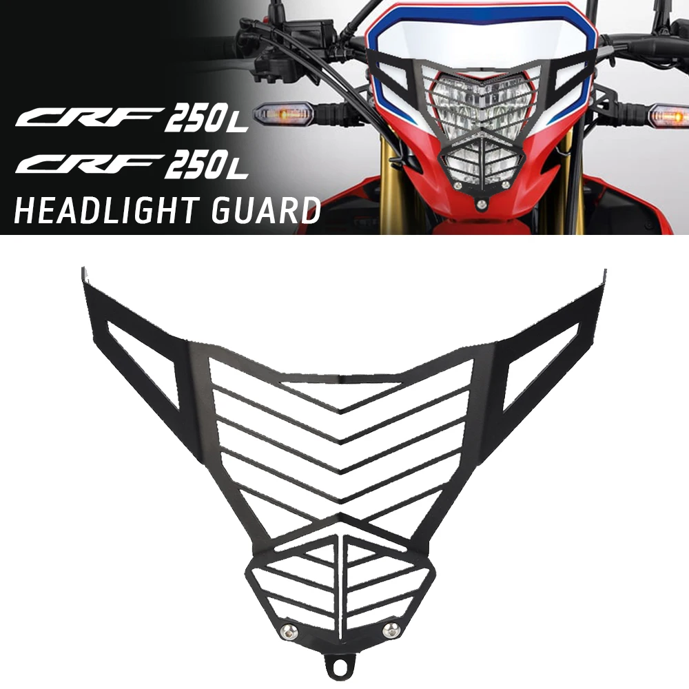 

FOR HONDA CRF250L CRF300L CRF 250 300L 2021 2022 2023 2024 2025 Motorcycle Headlight Protector Grille Guard Cover crf300l crf250