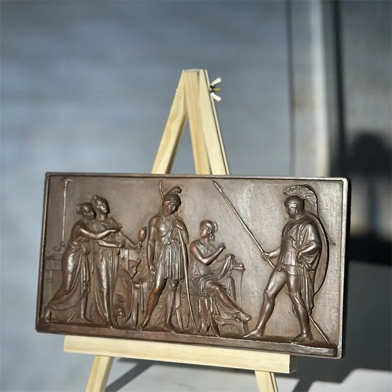 Reproduction of ancient Greece and Rome theme figure relief art scene home decoration history art teaching aids display