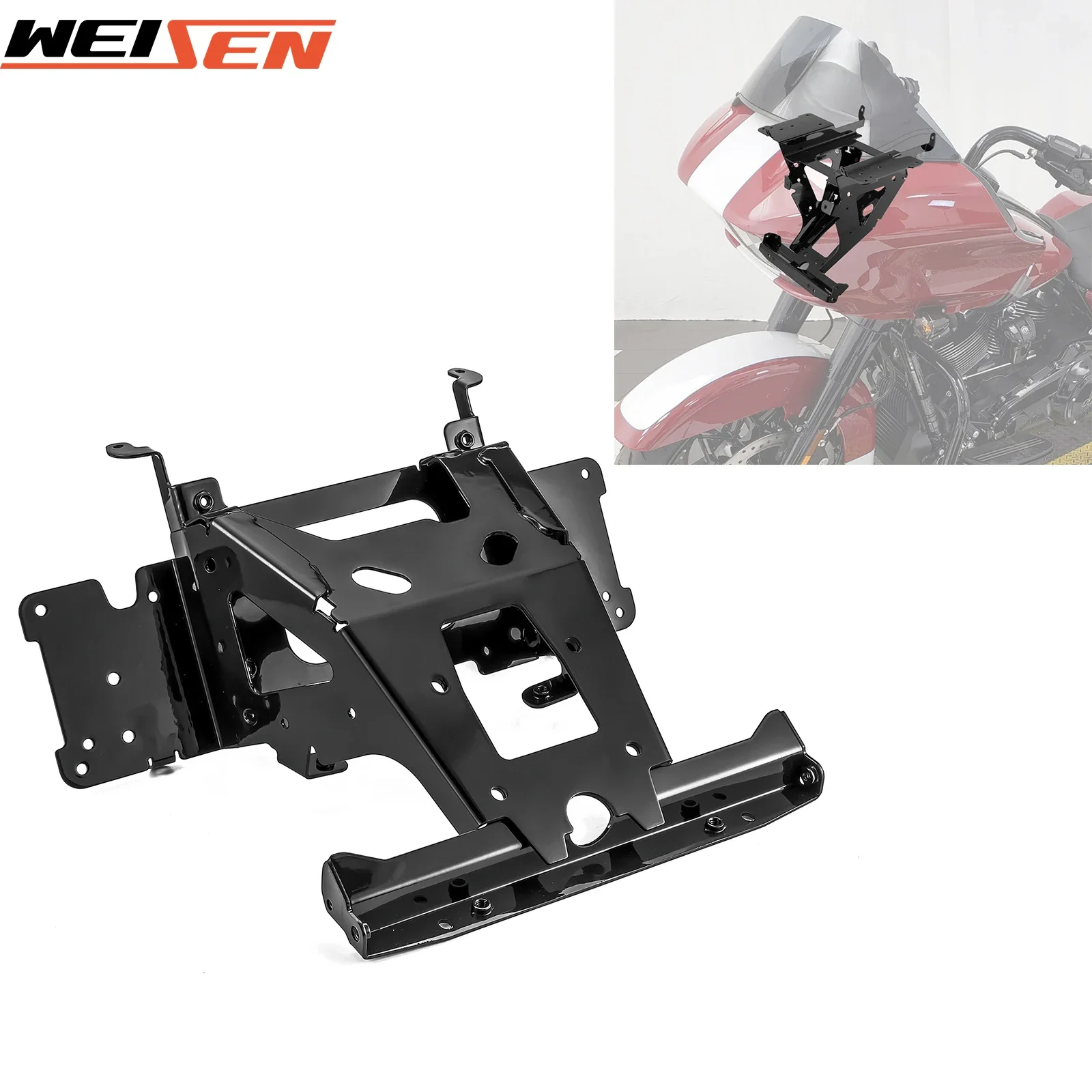 Motorcycle Front Inner Fairing Radio Mount Bracket  for 2015-2023 Harley Road Glide/limited OEM:47200217 Accessories