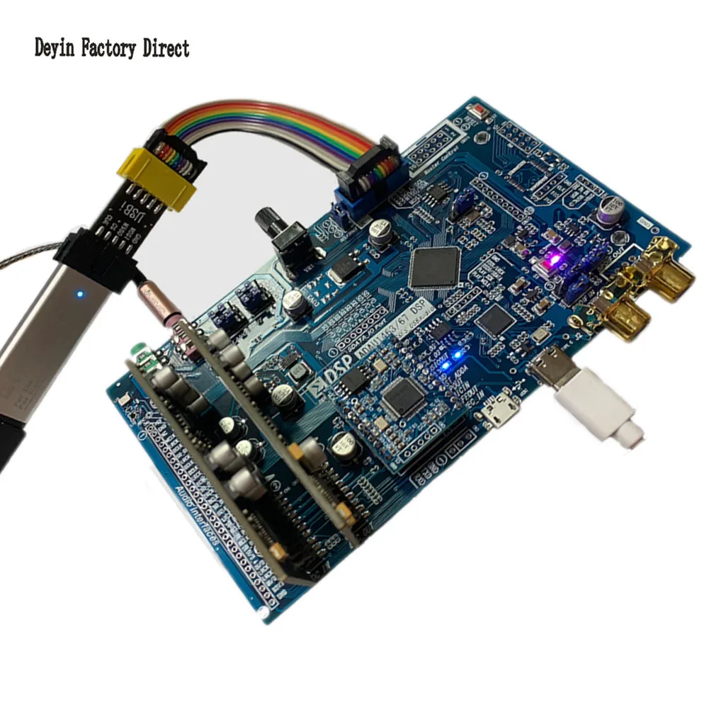 ADAU1463 development board ADAU1467 is compatible with CT7601 USB interface DAC audio and video decoding module SAM5504 DSP