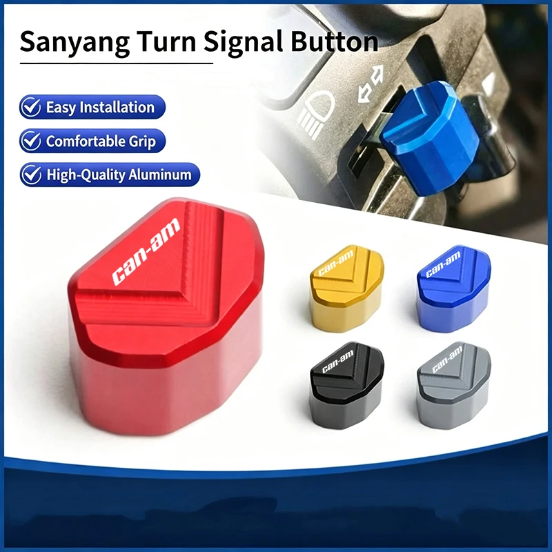 For Can Am Outlander 1000 Ryker 900 Renegade800 Motorcycle universal turn signal switch assembly, turn signal button accessories