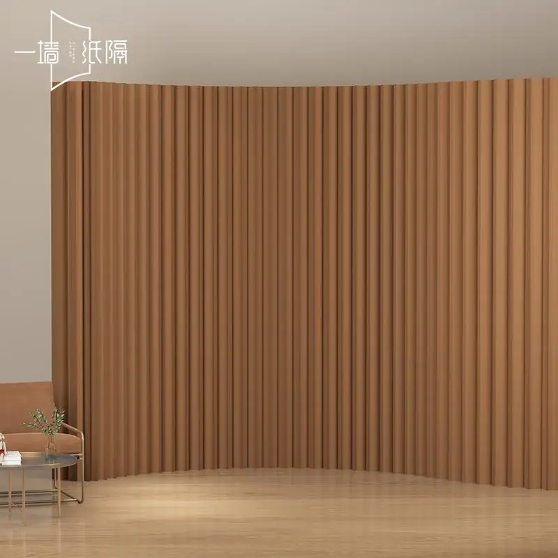 Paper Screen Partition False Wall, Living Room Office Division Artifact, Live Stream Background Wall Partition Baffle
