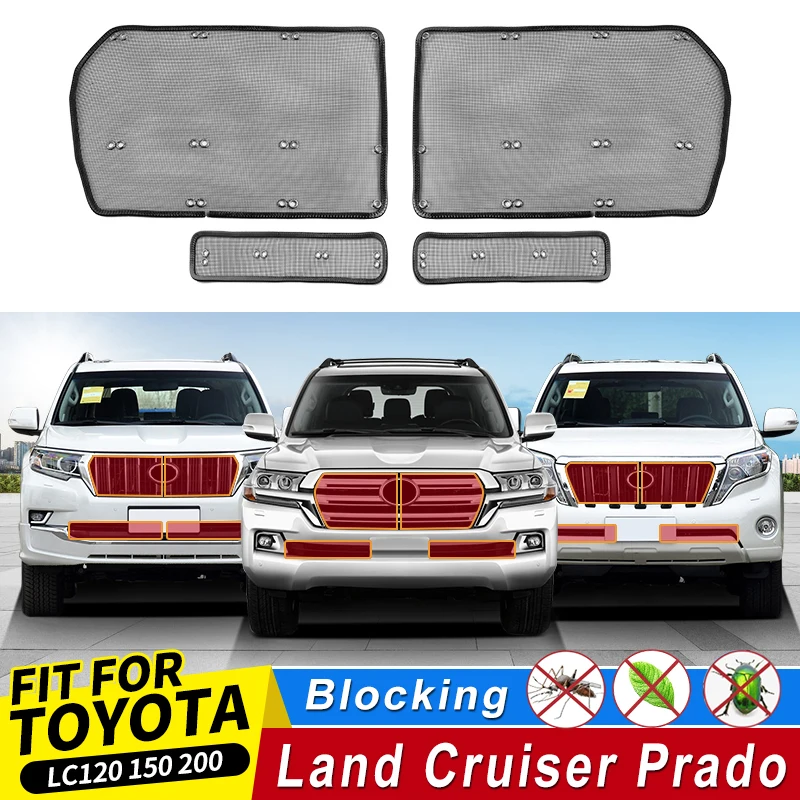 

For 2003-2022 Toyota Land Cruiser Prado 120 150 200 Prevent Mosquitoes and Stoness LC200 Lc150 External Modification Accessories