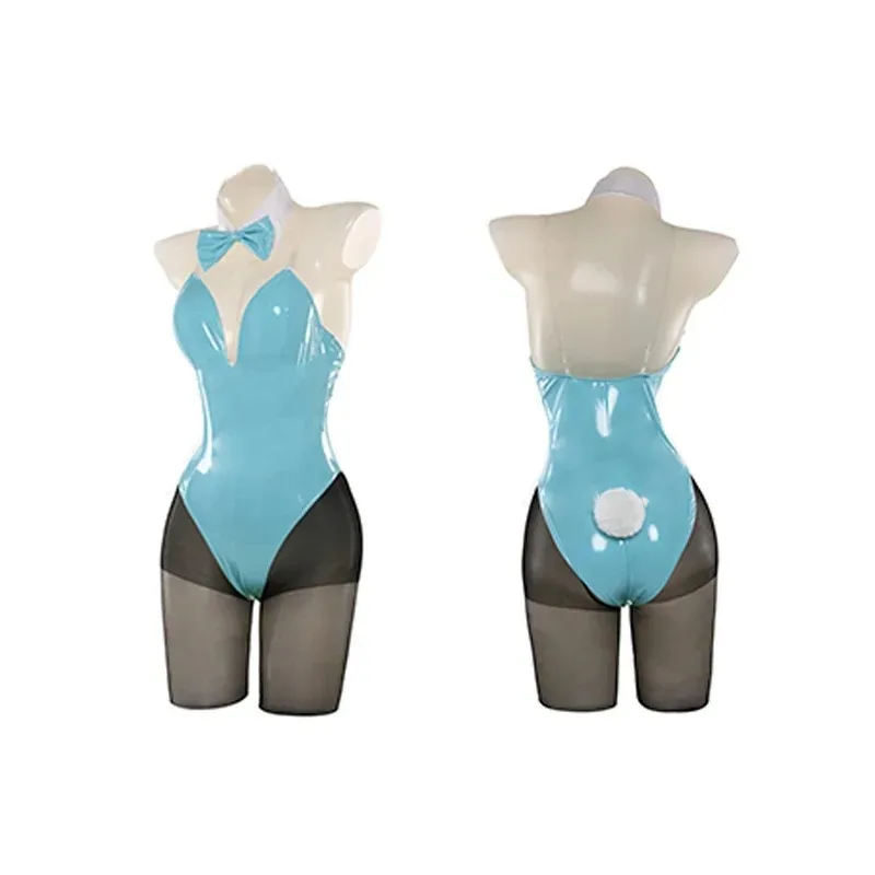 Anime Blue Archive Asuna Ichinose Murokasa Akane Bunny Girl Costume Women Sexy Cosplay Suit White Blue Jumpsuits Party Uniform
