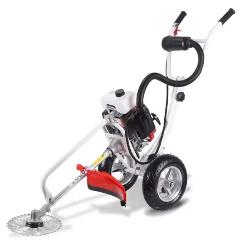 

Four-stroke Hand-push Generator Multi-function Agricultural Land Reclamation Loosening Weeding Machine Household Small Trenching