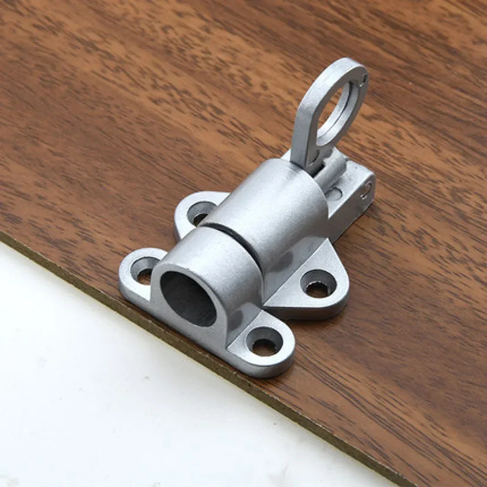 Hợp Kim Nhôm Chất Lượng Cao Cổng An Ninh Kéo Vòng Mùa Xuân Độ Nảy Cửa Bolt Khóa Chốt Khóa Trượt Phần Cứng Nhà Đổi Mới