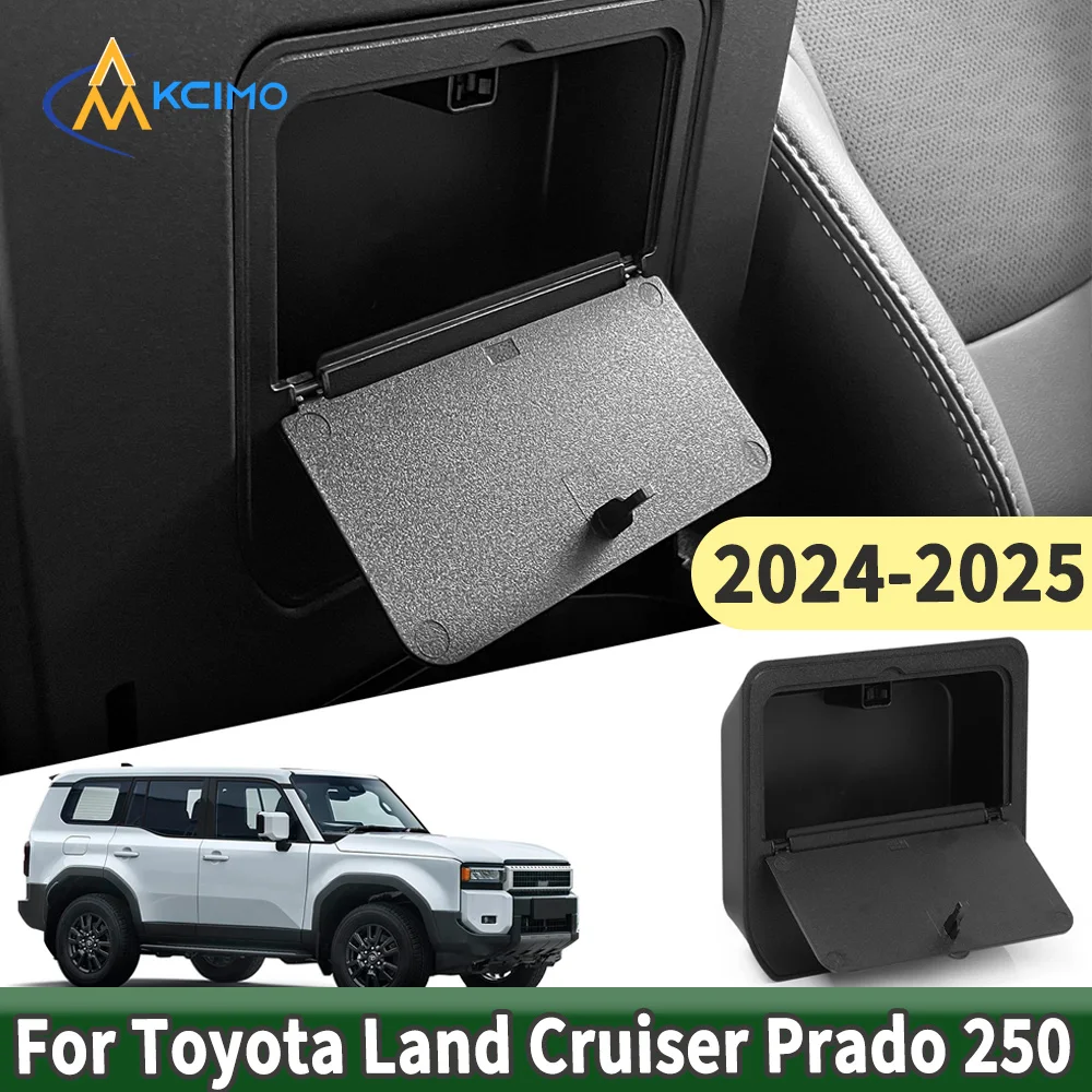

Armrest Storage Box Insert Hidden Tray Black for Toyota Land Cruiser Prado 250 LC250 J250 2024-2025 Auto Accessories