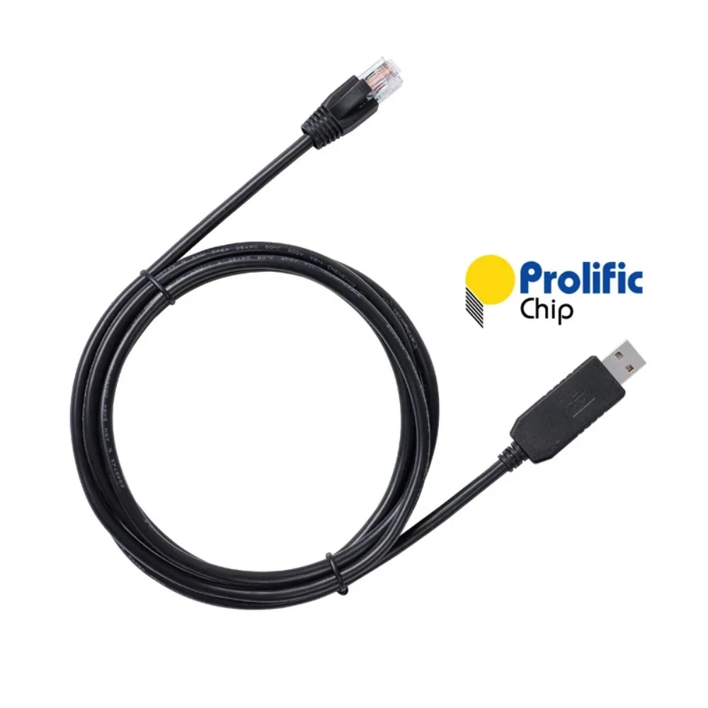 USB RS232 Serial to RJ45 8P8C Communication Cable for Easun Solar Inverter with Prolific PL2303GT