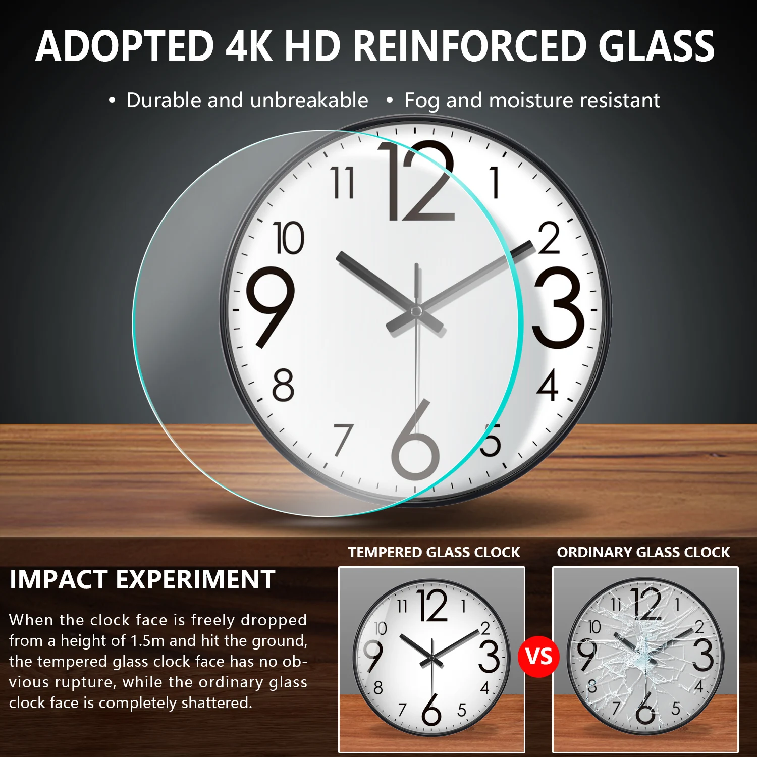 Thumbnail 4 - #23 Best Large Decorative Wall Clocks to Buy In 2026