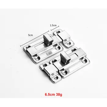 1 ks nerezové ocelové oboustranné dveřní závory posuvný zámek závora bezpečnostní hardware 8 nejlepší prodej zámek závory hlavně - №1