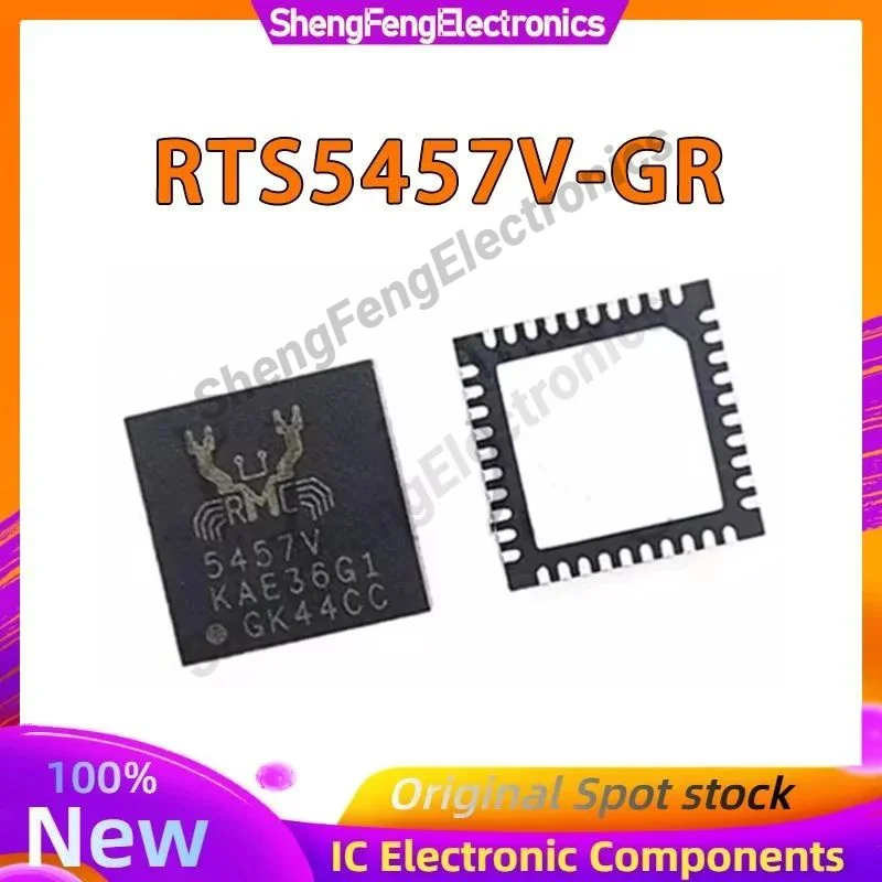 

2 шт. новые оригинальные RTS5457V-GR RTS5457V 5457V QFN40 в наличии