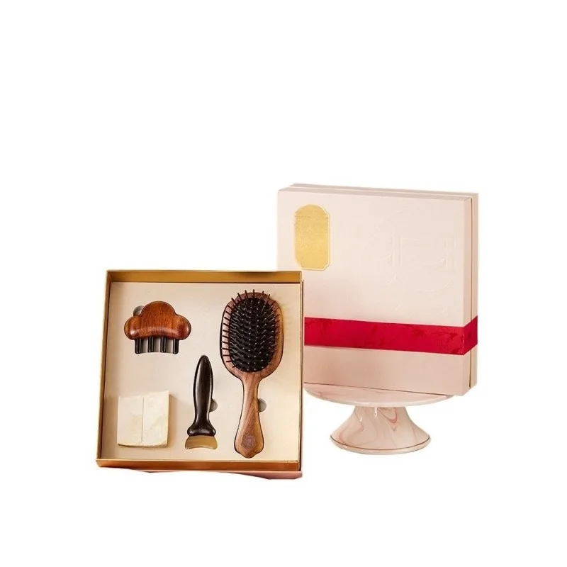 Sandalwood comb gift box