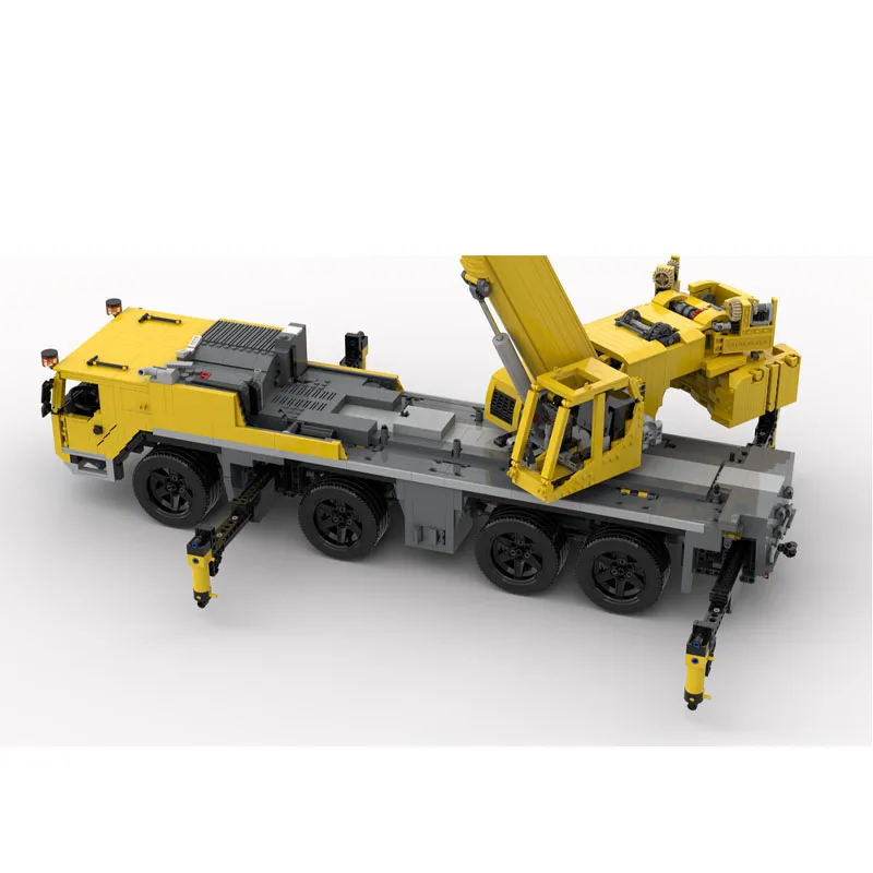 

MOC-160581 New Giant LTM 1090-4.2 Mobile Crane 5520 Parts MOC Creative Boys Children's Birthday Building Block Toy Gift